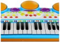 Organy Pianinko Keyboard Perkusja Stołek 2 Kolory