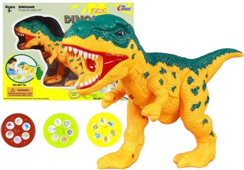 Projektor Dinozaur + Pisaki 18 Obrazków Malowanie Projektor Dinozaur + Pisaki 18 Obrazków Malowanie