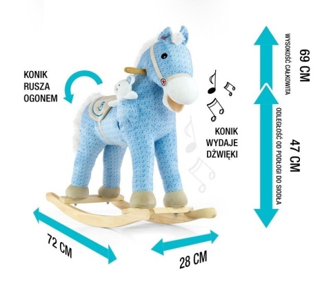 KONIK NA BIEGUNACH Koń Pony Milly Mally Gratis MIŚ KONIK NA BIEGUNACH Koń Pony Milly Mally Gratis MIŚ