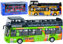 Interaktywny AUTOBUS PIĘTROWY METALOWY Dźwięki