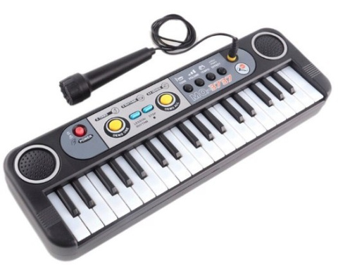 KEYBOARD DLA DZIECI PIANINKO ORGANKI Z MIKROFONEM KEYBOARD DLA DZIECI PIANINKO ORGANKI Z MIKROFONEM