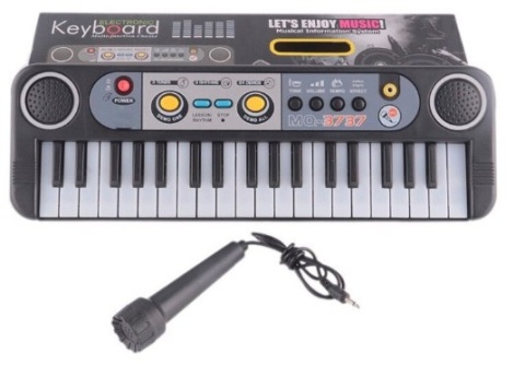 KEYBOARD DLA DZIECI PIANINKO ORGANKI Z MIKROFONEM KEYBOARD DLA DZIECI PIANINKO ORGANKI Z MIKROFONEM