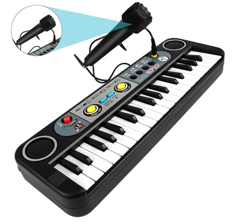 KEYBOARD DLA DZIECI PIANINKO ORGANKI Z MIKROFONEM KEYBOARD DLA DZIECI PIANINKO ORGANKI Z MIKROFONEM