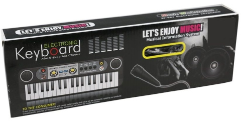 KEYBOARD DLA DZIECI PIANINKO ORGANKI Z MIKROFONEM KEYBOARD DLA DZIECI PIANINKO ORGANKI Z MIKROFONEM