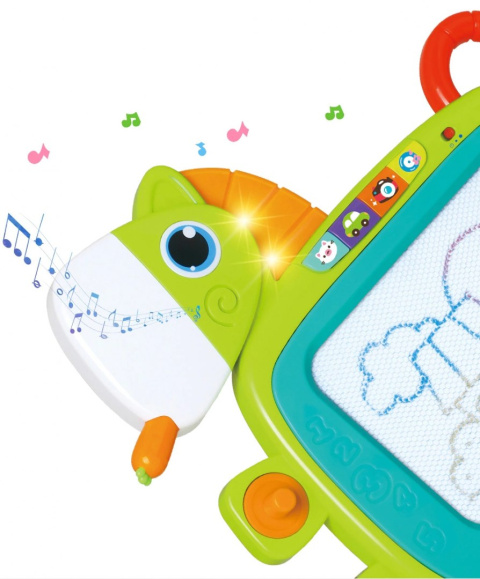 Tablica Znikopis Z Dźwiękami Interaktywny +STEMPLE Tablica Znikopis Z Dźwiękami Interaktywny +STEMPLE