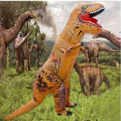 Nadmuchiwany kostium strój dinozaura T-REX gigant 1.5-1.9m Nadmuchiwany kostium strój dinozaura T-REX gigant 1.5-1.9m