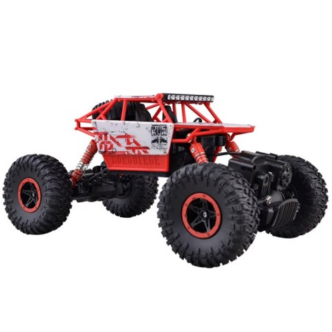 Samochód RC Rock Crawler 1:18 4WD 2,4GHz czerwony Samochód RC Rock Crawler 1:18 4WD 2,4GHz czerwony