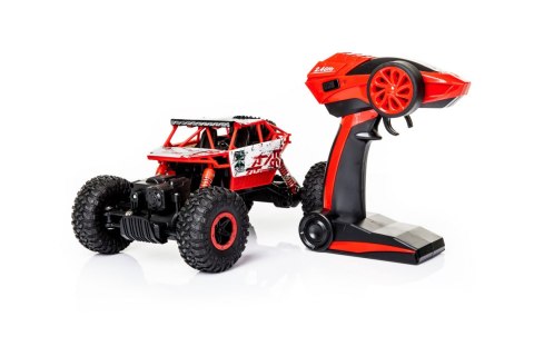 Samochód RC Rock Crawler 1:18 4WD 2,4GHz czerwony Samochód RC Rock Crawler 1:18 4WD 2,4GHz czerwony