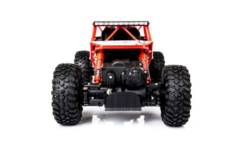 Samochód RC Rock Crawler 1:18 4WD 2,4GHz czerwony Samochód RC Rock Crawler 1:18 4WD 2,4GHz czerwony