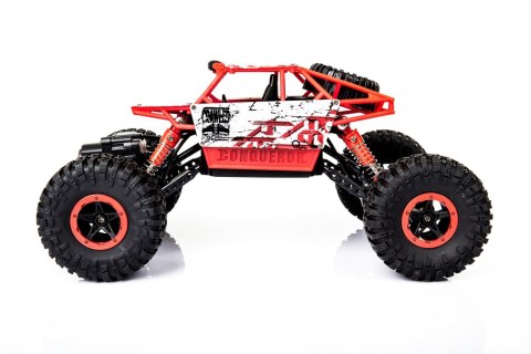 Samochód RC Rock Crawler 1:18 4WD 2,4GHz czerwony Samochód RC Rock Crawler 1:18 4WD 2,4GHz czerwony