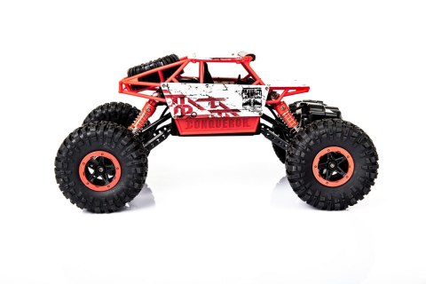 Samochód RC Rock Crawler 1:18 4WD 2,4GHz czerwony Samochód RC Rock Crawler 1:18 4WD 2,4GHz czerwony