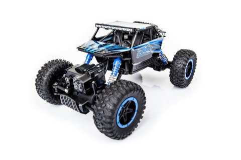 Samochód RC Rock Crawler 1:18 4WD 2,4GHz niebieski Samochód RC Rock Crawler 1:18 4WD 2,4GHz niebieski