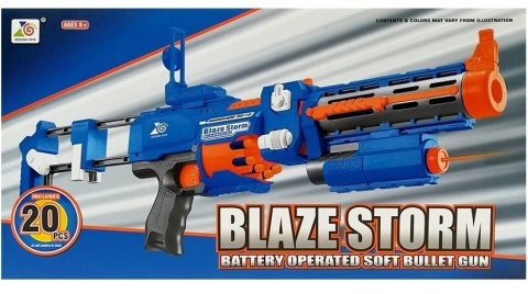 PISTOLET AUTOMATYCZNY KARABIN BLAZE STORM+STRZAŁKI PISTOLET AUTOMATYCZNY KARABIN BLAZE STORM+STRZAŁKI