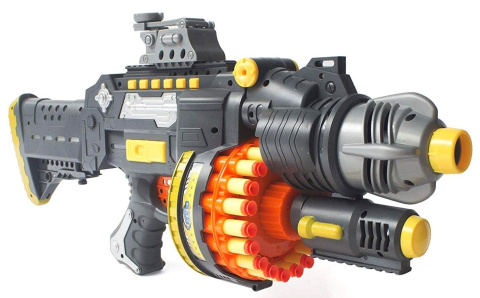 WRZUTNIA KARABIN AUTOMAT NA STRZAŁKI DO NERF BLAZE WRZUTNIA KARABIN AUTOMAT NA STRZAŁKI DO NERF BLAZE
