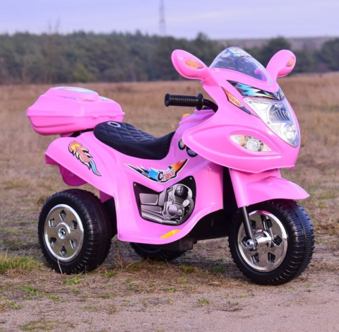 MOTOR POJAZD NA AKUMULATOR DLA DZIEWCZYNKI RÓŻOWY MOTOR POJAZD NA AKUMULATOR DLA DZIEWCZYNKI RÓŻOWY