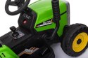 TRAKTOR NA AKUMULATOR DLA DZIECI + PRZYCZEPA
