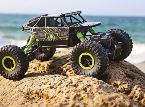 Samochód RC Rock Crawler 1:18 4WD 2,4GHz zielony