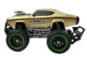 Auto Zdalnie Sterowane R/C Wysokie Koła Złoty