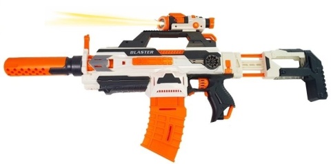 KARABIN AUTOMAT NA STRZAŁKI DO NERF +Akumulatorek KARABIN AUTOMAT NA STRZAŁKI DO NERF +Akumulatorek