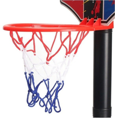 Duży ZESTAW do KOSZYKÓWKI Kosz Piłka Pompka