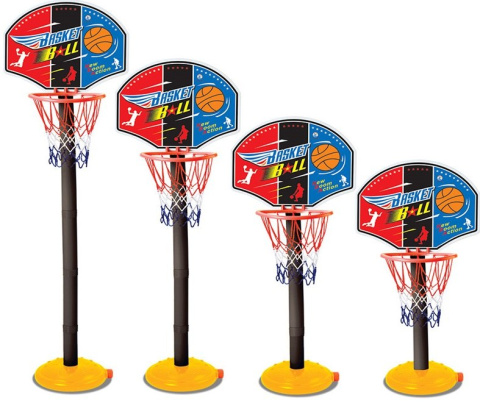 Duży ZESTAW do KOSZYKÓWKI Kosz Piłka Pompka