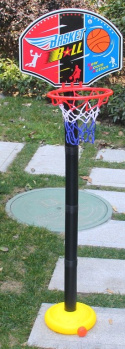 Duży ZESTAW do KOSZYKÓWKI Kosz Piłka Pompka
