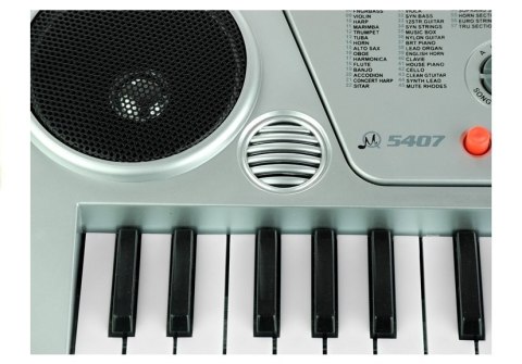 Keyboard MQ5407 Organy 54 Klawisze LCD Ładowarka Keyboard MQ5407 Organy 54 Klawisze LCD Ładowarka