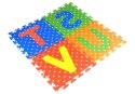 Puzzle Piankowe Kolorowe Alfabet i Cyferki 36 el
