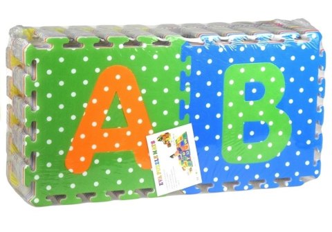 Puzzle Piankowe Kolorowe Alfabet i Cyferki 36 el Puzzle Piankowe Kolorowe Alfabet i Cyferki 36 el