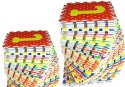 Puzzle Piankowe Kolorowe Alfabet i Cyferki 36 el