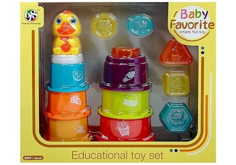 Piramidka Edukacyjna Dla Dziecka Zbuduj Wieżę Piramidka Edukacyjna Dla Dziecka Zbuduj Wieżę