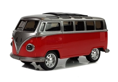 Autobus Resorak z Naciągiem Czerwony ze światłami i dźwiękiem Autobus Resorak z Naciągiem Czerwony ze światłami i dźwiękiem
