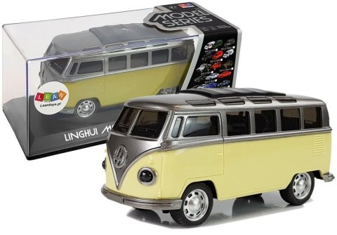 Autobus Resorak z Naciągiem Żółty ze światłami i dźwiękiem Autobus Resorak z Naciągiem Żółty ze światłami i dźwiękiem