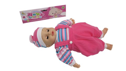 Lalka Maja bobas z dźwiękiem różowa 40cm Lalka Maja bobas z dźwiękiem różowa 40cm