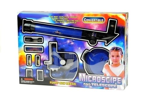 Mikroskop Zestaw 2w1 Teleskop Zestaw Odkrywcy Mikroskop Zestaw 2w1 Teleskop Zestaw Odkrywcy