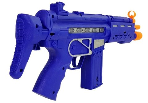 Zestaw Policyjny Pistolet Odznaka Granatowy Dźwięk Efekty Świetlne 37cm Zestaw Policyjny Pistolet Odznaka Granatowy Dźwięk Efekty Świetlne 37cm
