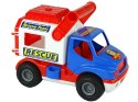 Samochód Ratowniczy Auto ConsTruck Niebiesko Biały Polesie 41937 Samochód Ratowniczy Auto ConsTruck Niebiesko Biały Polesie 41937