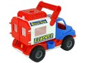Samochód Ratowniczy Auto ConsTruck Niebiesko Biały Polesie 41937 Samochód Ratowniczy Auto ConsTruck Niebiesko Biały Polesie 41937