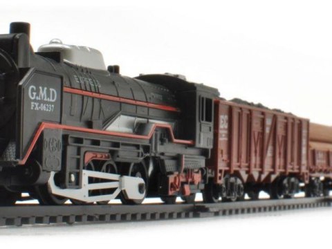 Kolejka rail king Parowóz + 3 Wagony Kolejka rail king Parowóz + 3 Wagony