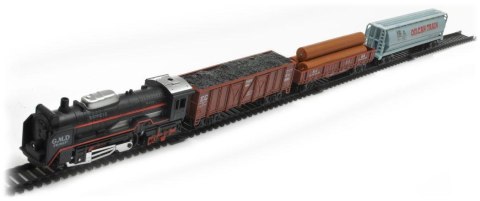 Kolejka rail king Parowóz + 3 Wagony Kolejka rail king Parowóz + 3 Wagony
