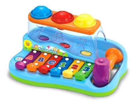 Organki, Cymbałki, Pianinko, Zabawka Edukacyjna + Piłeczki Organki, Cymbałki, Pianinko, Zabawka Edukacyjna + Piłeczki