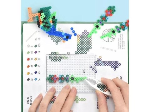 Prasowanka, Koraliki Do Prasowania, Zestaw PTAKI 3D 3000 Sztuk Prasowanka, Koraliki Do Prasowania, Zestaw PTAKI 3D 3000 Sztuk