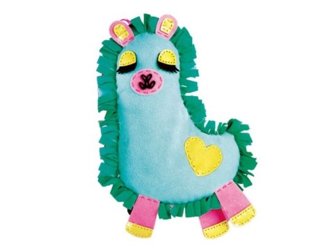 Zestaw Kreatywny Wyszywanka Poduszka Pluszowa Maskotka Do Szycia DIY LAMA Zestaw Kreatywny Wyszywanka Poduszka Pluszowa Maskotka Do Szycia DIY LAMA