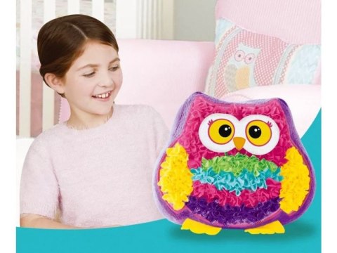 Zestaw Kreatywny Wyszywanka Poduszka Pluszowa Maskotka Do Szycia DIY SOWA Zestaw Kreatywny Wyszywanka Poduszka Pluszowa Maskotka Do Szycia DIY SOWA