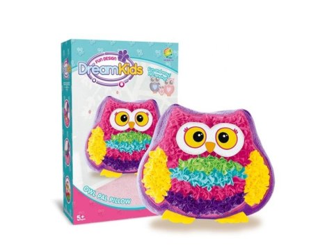 Zestaw Kreatywny Wyszywanka Poduszka Pluszowa Maskotka Do Szycia DIY SOWA Zestaw Kreatywny Wyszywanka Poduszka Pluszowa Maskotka Do Szycia DIY SOWA