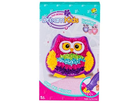 Zestaw Kreatywny Wyszywanka Poduszka Pluszowa Maskotka Do Szycia DIY SOWA Zestaw Kreatywny Wyszywanka Poduszka Pluszowa Maskotka Do Szycia DIY SOWA