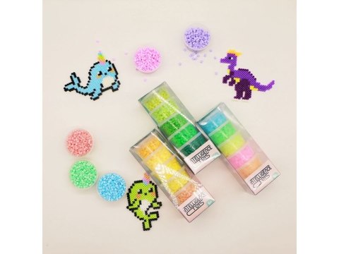 Koraliki Do Prasowania 3000szt, Prasowanki, Do Prasowanek, 6 Kolorów, Zapas - FLUORESCENCYJNE MIX Kolorów Koraliki Do Prasowania 3000szt, Prasowanki, Do Prasowanek, 6 Kolorów, Zapas - FLUORESCENCYJNE MIX Kolorów