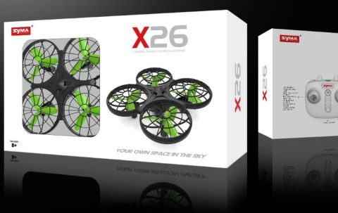 OMNA Inteligentny dron SYMA X26 z czujnikami przeszkód OMNA Inteligentny dron SYMA X26 z czujnikami przeszkód