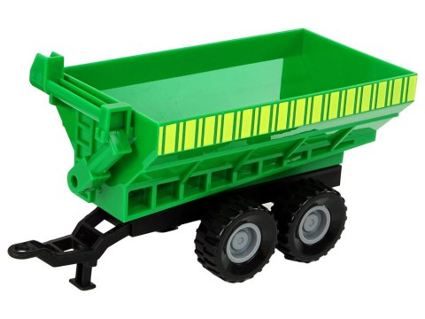 Zestaw Traktor z Maszynami Przyczepa Cysterna Dźwięki LED Zestaw Traktor z Maszynami Przyczepa Cysterna Dźwięki LED
