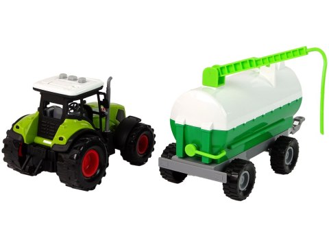 Traktor dla Dzieci z Przyczepką Cysterna Autko Farma Traktor dla Dzieci z Przyczepką Cysterna Autko Farma